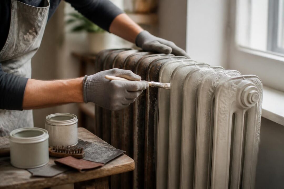 découvrez comment peindre un radiateur en fonte en choisissant la bonne technique et la peinture adaptée pour un résultat durable et esthétique.