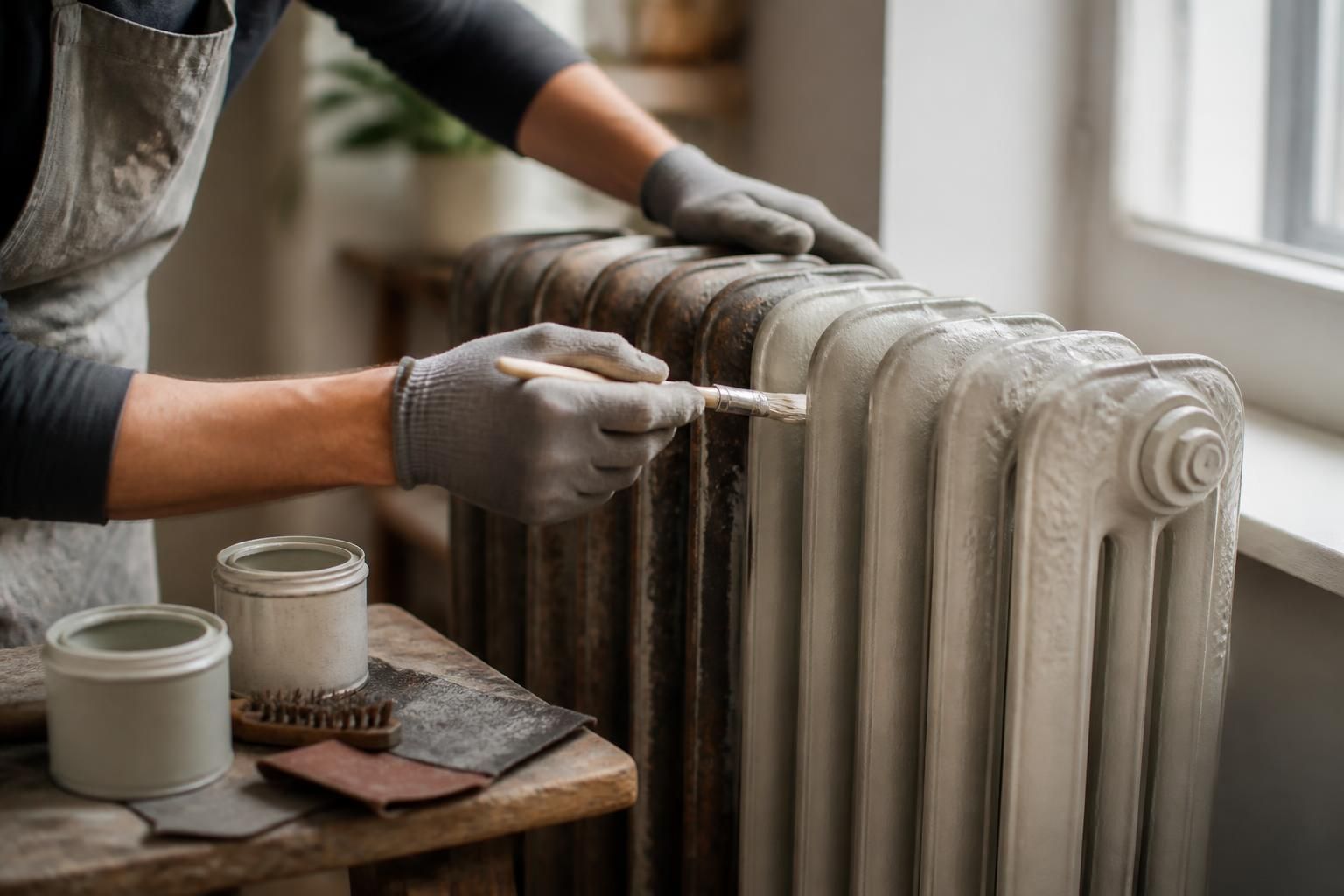 découvrez comment peindre un radiateur en fonte en choisissant la bonne technique et la peinture adaptée pour un résultat durable et esthétique.